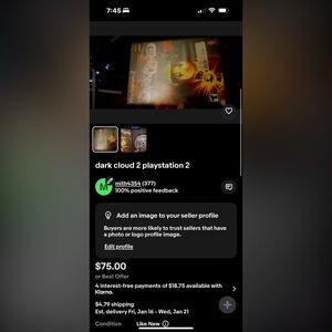 Dark Cloud II (PlayStation 2) Game Disc and Case - Brown/Orange Cover